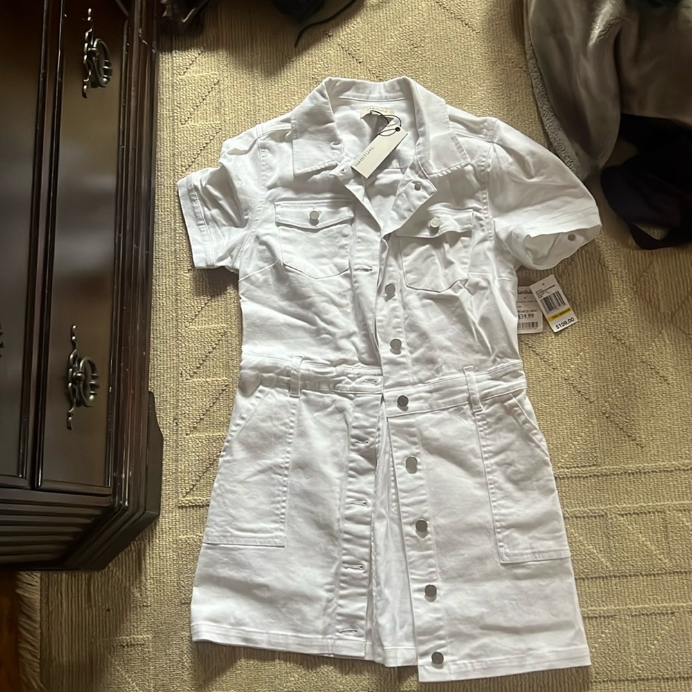 Habitual white jean dress